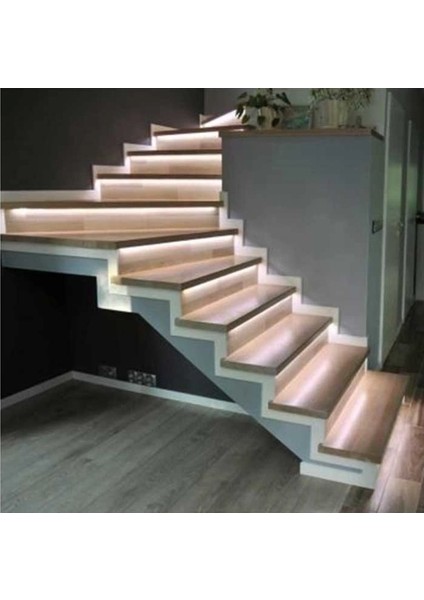 Buğz 5 Metre Noas YL40 4001 Iç Mekan 3 Çip 12V Şerit LED 6400K Beyaz Işık fırsatları