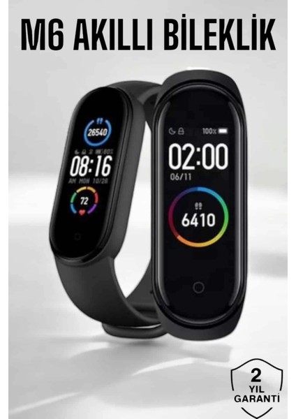Buğz Akıllı Bileklik Su Geçirmez Bileklik, Uzun Pil Ömrü ve Hızlı Şarj Özelliği