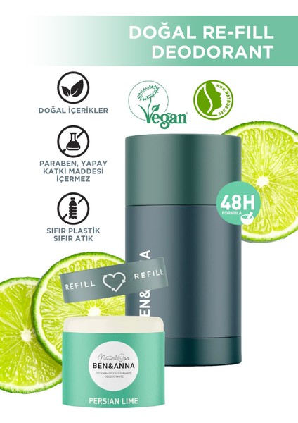 Kutu + Refıll Deostıck Persıan Lıme