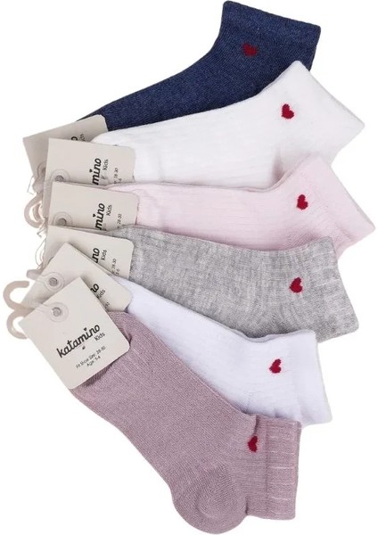 Katamino Palopa Kız Patik Çorap 200513 Asorti