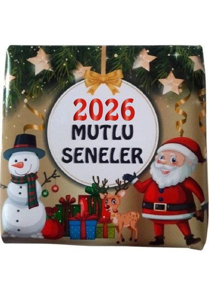 2'li Kare Yılbaşı Çikolatası fiyatları