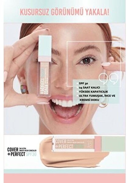 Likit Kapatıcı 306 Karamel SPF30 Suya Dayanıklı 7.8 ml Tüm Cilt Tipleri İçin fırsatları