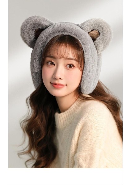 Sonbahar ve Kış Sıcak Sevimli Net Kırmızı Karikatür Ayı Kulak Isıtıcı Kulak Koruma Soğuk Peluş Kalınlaşmış Kulak Setleri (Yurt Dışından) modelleri