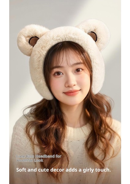 Sonbahar ve Kış Sıcak Sevimli Net Kırmızı Karikatür Ayı Kulak Isıtıcı Kulak Koruma Soğuk Peluş Kalınlaşmış Kulak Setleri (Yurt Dışından) indirimleri