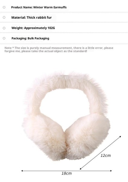 Kışlık Taşınabilir Katlanabilir Tüylü Iki Renkli Kulaklıklar (Yurt Dışından) fiyatları