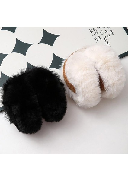 Kışlık Taşınabilir Katlanabilir Tüylü Iki Renkli Kulaklıklar (Yurt Dışından) modelleri