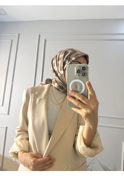 Kahve Rengi Eşarp, Eşarp Modelleri modelleri