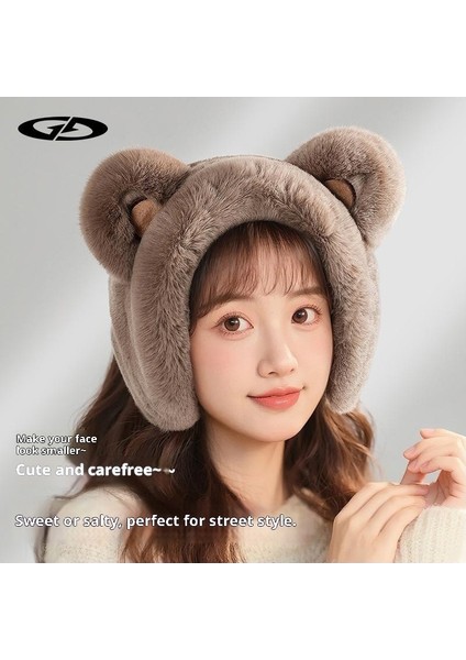 Sonbahar ve Kış Sıcak Sevimli Net Kırmızı Karikatür Ayı Kulak Isıtıcı Kulak Koruma Soğuk Peluş Kalınlaşmış Kulak Setleri (Yurt Dışından) fırsatları