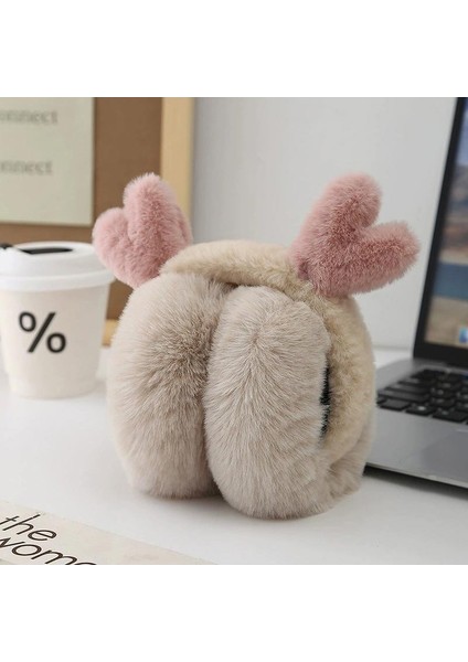 Sonbahar ve Kış Sıcak Sevimli Öğrenciler Donma Önleyici Katlanır Kulak Manşonları (Yurt Dışından)