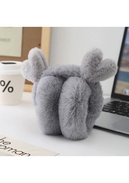 Sonbahar ve Kış Sıcak Sevimli Öğrenciler Donma Önleyici Katlanır Kulak Manşonları (Yurt Dışından)