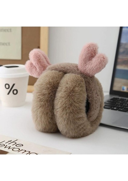 Sonbahar ve Kış Sıcak Sevimli Öğrenciler Donma Önleyici Katlanır Kulak Manşonları (Yurt Dışından)