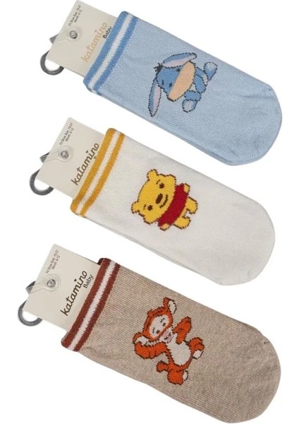 Katamino Iyor Erkek Bebek Soket Çorap K46294 Asorti