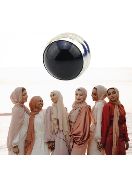 Tekli Güçlü Mıknatıslı Eşarp Şal Mıknatısı