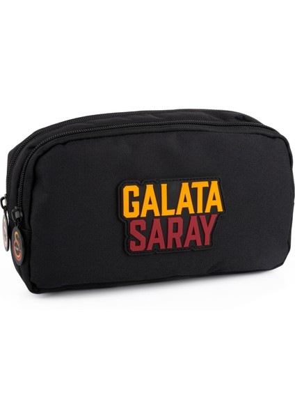 Galatasaray Sırt Çantası , Çift Gözlü Kalem Çantası - Lisanslı Çift Katlı Çelik Termos Matara