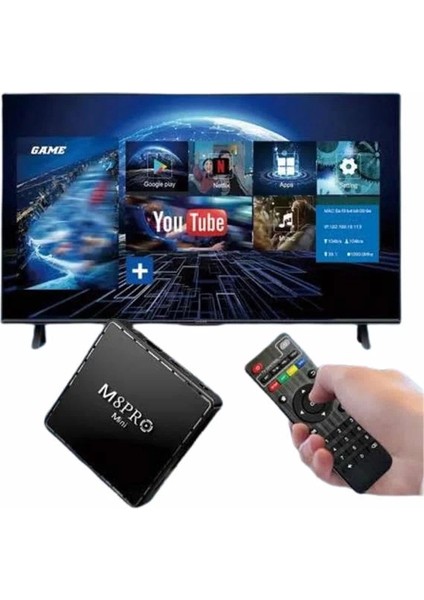 Buğz 10K Ultra Hd Video Oyun Konsolu Android Tv Box 2.4g Game Stick fırsatları