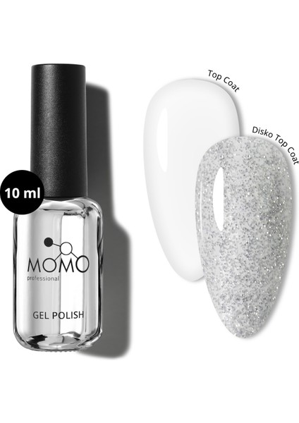 Kalıcı Oje Disko Efekt Top Coat Simli 10 ml Yapışkansız Formül fiyatları