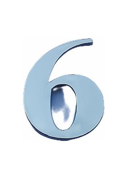 Cemax Villa Boy 6 Rakamı 8,5 cm Yapışkanlı