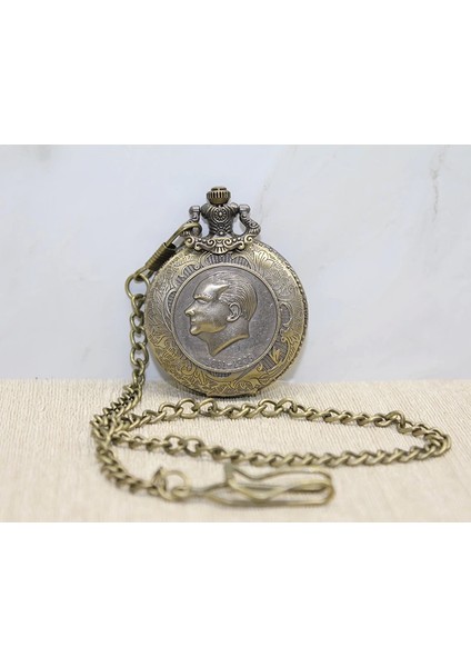 Buğz Atatürk Tasarımlı Köstekli Saat