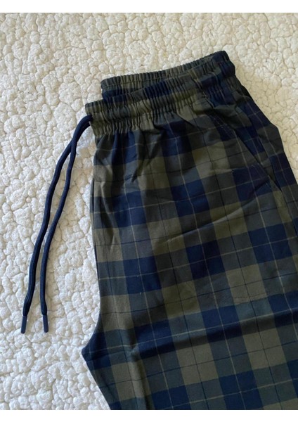 Unisex %100 Pamuk Tüylenmez Kaliteli Kumaş Mevsimlik Pijama Altı, Oliv Erkek Eşofman Altı fiyatları