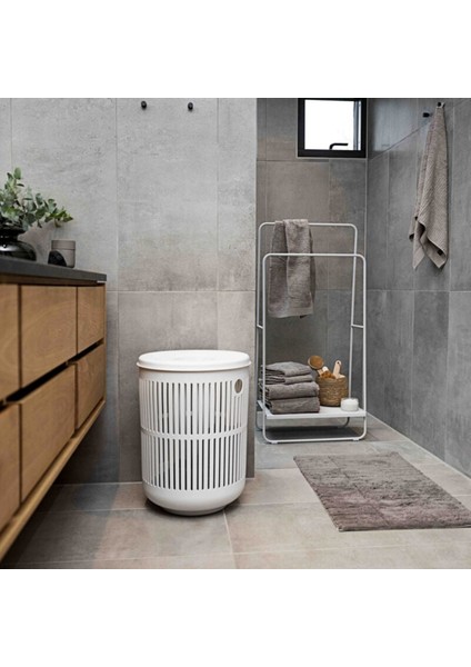 Ume Çamaşır Sepeti 60 L Beyaz - Çap: 40 cm fırsatları