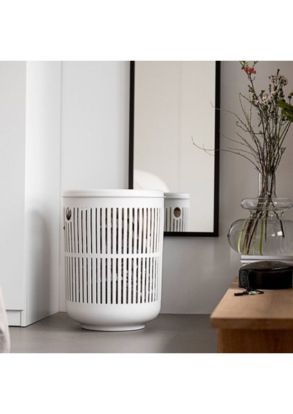 Ume Çamaşır Sepeti 60 L Beyaz - Çap: 40 cm indirimleri