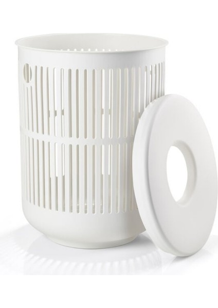 Ume Çamaşır Sepeti 60 L Beyaz - Çap: 40 cm