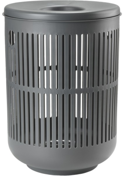 Ume Çamaşır Sepeti 60 L Gri - Çap: 40 cm