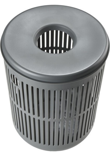 Ume Çamaşır Sepeti 60 L Gri - Çap: 40 cm fırsatları