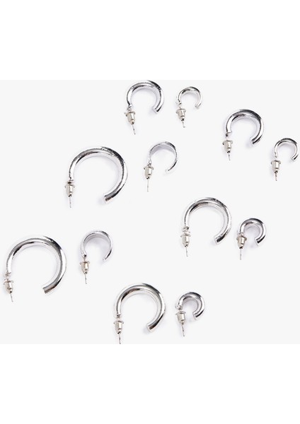 6'lı Halka Küpe Seti modelleri