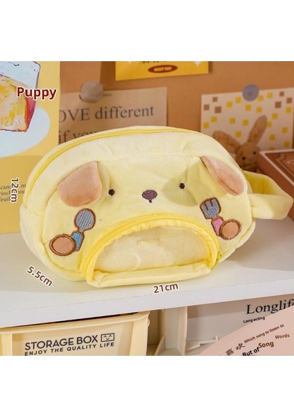 Kızlar Için Yeni Sevimli Peluş Kalem Kutusu, Değerli ve Büyük Kapasiteli Kalem Kutusu/kırtasiye Kutusu (Yurt Dışından)