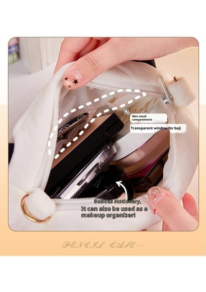 Kızlar Için Yeni Sevimli Peluş Kalem Kutusu, Değerli ve Büyük Kapasiteli Kalem Kutusu/kırtasiye Kutusu (Yurt Dışından) modelleri