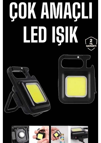 Buğz LED Işık Acil Durum Işığı Çok Fonksiyonlu Mıknatıs Özelliği