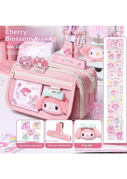 Kızlar Için Yeni Büyük Kapasiteli Kalem Kutusu, Şık Tasarım, Ilkokul ve Ortaokul Öğrencileri Için . (Yurt Dışından)