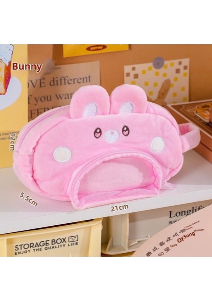 Kızlar Için Yeni Sevimli Peluş Kalem Kutusu, Değerli ve Büyük Kapasiteli Kalem Kutusu/kırtasiye Kutusu (Yurt Dışından)