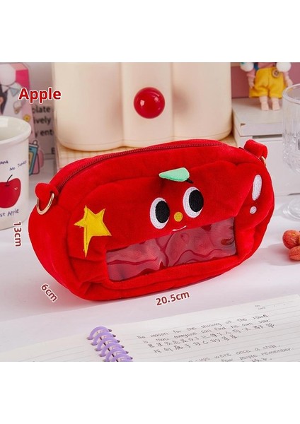 Kızlar Için Yeni Sevimli Peluş Kalem Kutusu, Değerli ve Büyük Kapasiteli Kalem Kutusu/kırtasiye Kutusu (Yurt Dışından)