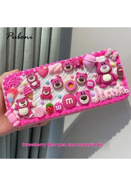 Tereyağı Tutkalı ile Kendin Yap Kalem Kutusu/kalem Kutusu - Kız ve Erkek Öğrenciler Için El Yapımı Malzemelerden Oluşan Eksiksiz Set (Yurt Dışından)