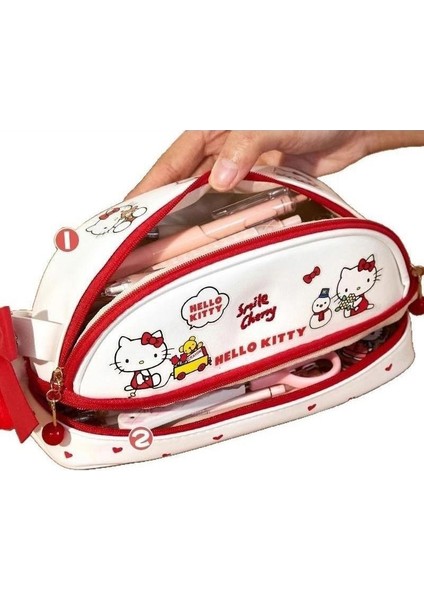 Ilkokul Kızları Için Kedi Temalı Kalem Kutusu, Büyük Kapasiteli, Sevimli ve Şık Kalem Kutusu (Yurt Dışından) modelleri