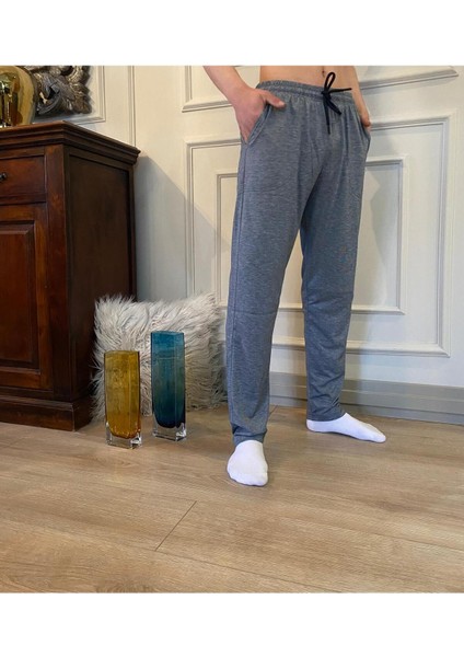 Ultra Kalite Erkek Yumuşak Doku Pijama Altı MG-E00114