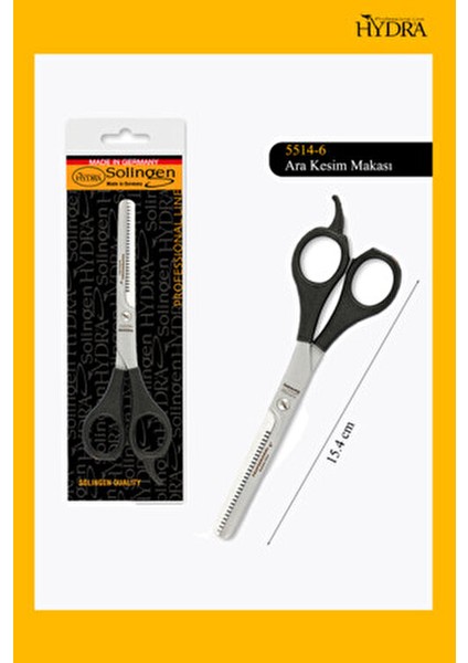 Berber Makası 5514/6 Profesyonel Kullanım İçin Ergonomik Tasarım Çelik Malzeme fiyatları