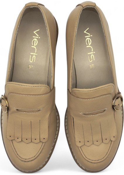 Braven Nude Hakiki Deri Kadın Loafer fırsatları