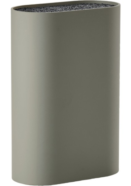 Singles Bıçak Bloğu Çamur Rengi 9X17X24 cm