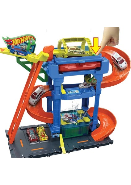 HTN80 Hot Wheels Oto Yıkama Oyun Seti modelleri