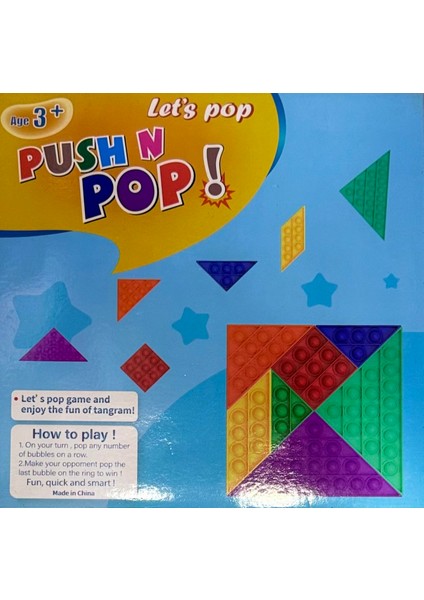 7 Parçalı Geometrik Pop It Seti fiyatları