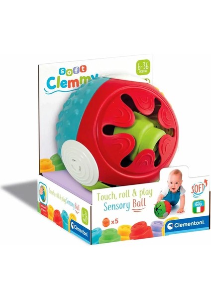 Buğz 17689 Soft Clemmy - Yumuşak Blok Duyusal Top, 5 Parça 6-36 Ay indirimleri