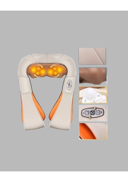 Buğz Ovmalı Kas Gevşetici Masaj Cihazı – Boyun, Omuz ve Sırt Için Derin Etki fiyatları