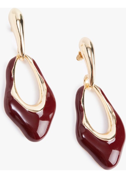 Sallantılı Büyük Boy Soyut Küpe fiyatları