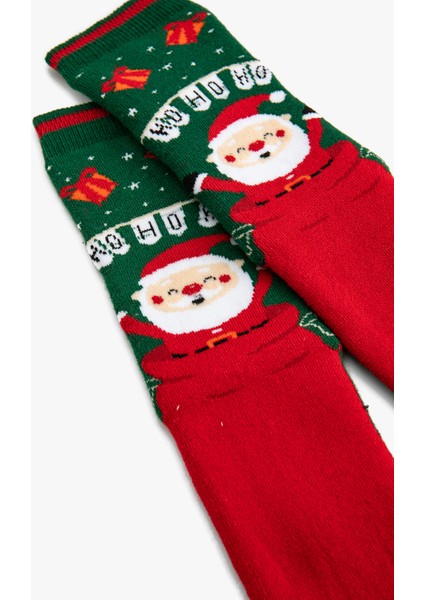 Havlu Yılbaşı Çorabı Desenli modelleri