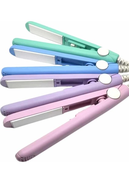 Buğz Mini Düzleştirici Seramik Kaplama Seyahat Tipi Elektriklenme Karşıtı fırsatları