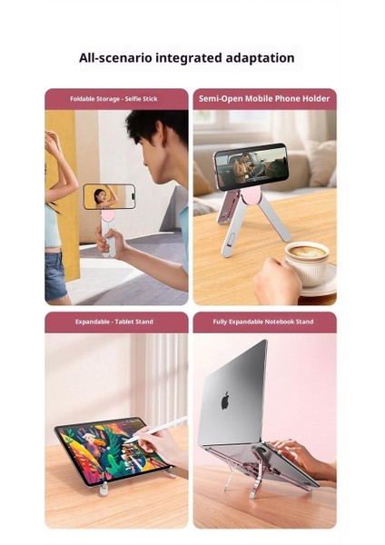 Alüminyum Alaşımlı Katlanabilir Taşınabilir Dizüstü Bilgisayar Standı Tembel Insanlar Tablet Telefon Standını Yakalar (Yurt Dışından) modelleri