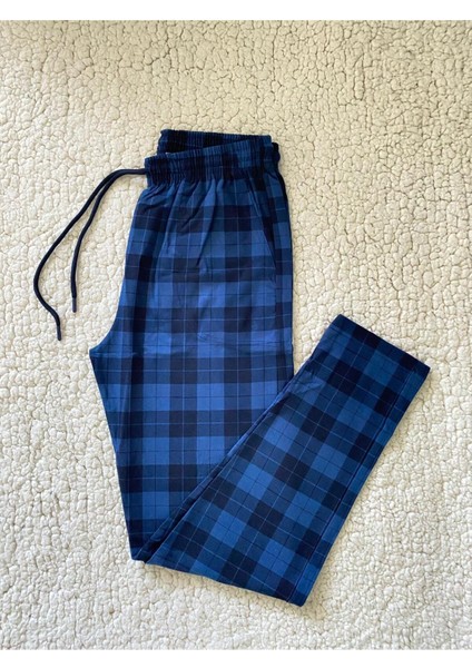 3'lü Paket Renkli Unisex Pijama Altı / Ultra Kalite Ekose Eşofman Altı